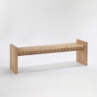 <a href="https://www.galeriegosserez.com/artistes/maerl.html"> Maërl</a> - Sépia - Banc (Châtaignier)